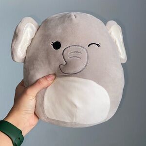 Gray Elephant Mila Squishmallow 8 inch